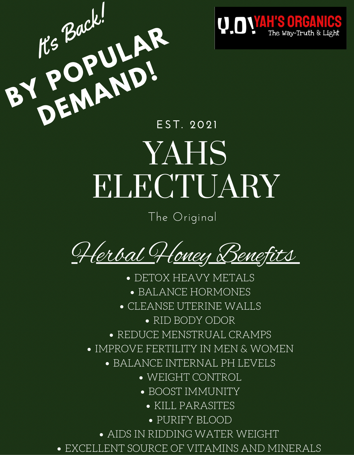 Yahs Electuary